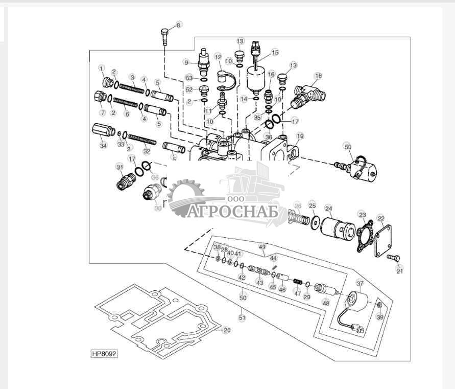 Регулятор давления коробки передач двигателя 